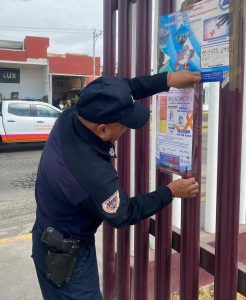 Se realizaron recorridos al interior de las distintas delegaciones del municipio con el objetivo de prevenir posibles delitos o faltas administrativas